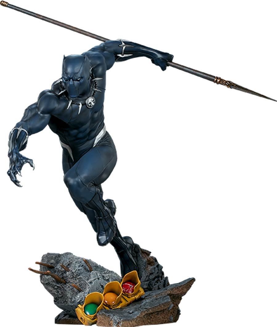 Avengers Assemble Black Panther Statue
