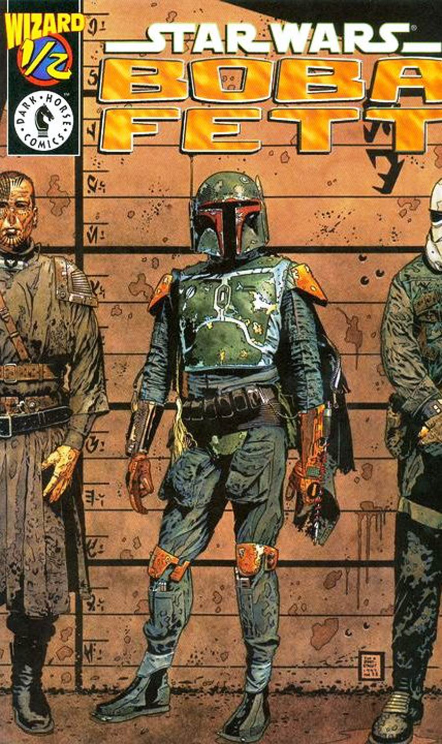 Star Wars Boba Fett Wizard #1/2 Cover B Without Certificate