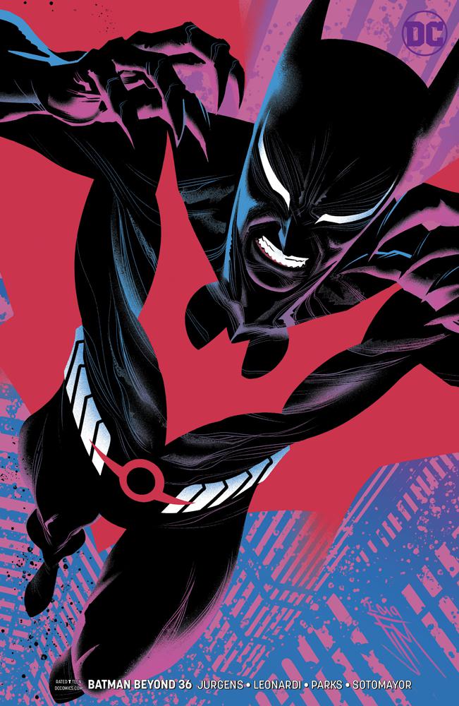 Batman Beyond Vol 6 #36 Cover B Variant Francis Manapul Cover