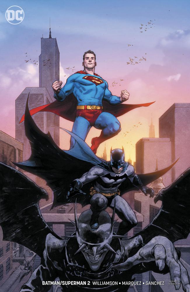 Batman Superman Vol 2 #2 Cover B Variant Jerome Opena Card Stock Cover