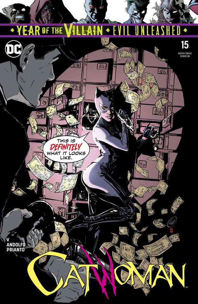 Catwoman Vol 5 #15 Cover A Regular Joelle Jones Cover (Year Of The Villain Evil Unleashed Tie-In)