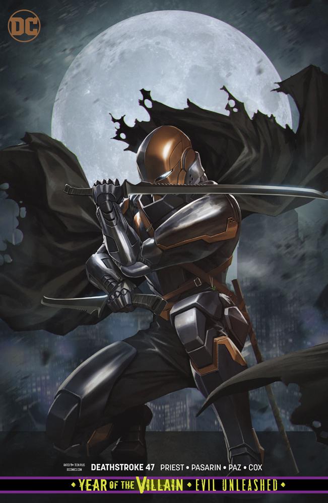 Deathstroke Vol 4 #47 Cover B Variant Skan Cover (Year Of The Villain Evil Unleashed Tie-In)