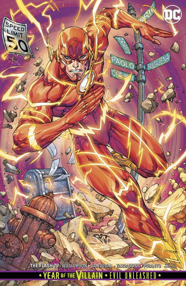 Flash Vol 5 #79 Cover B Variant Paolo Pantalena Cover