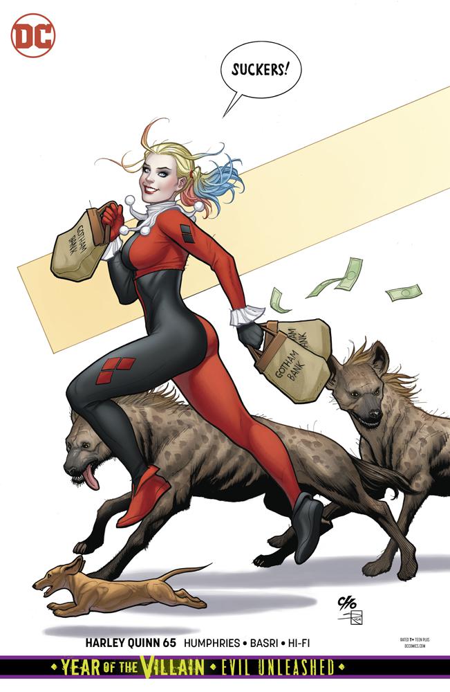Harley Quinn Vol 3 #65 Cover B Variant Frank Cho Cover (Year Of The Villain Evil Unleashed Tie-In)