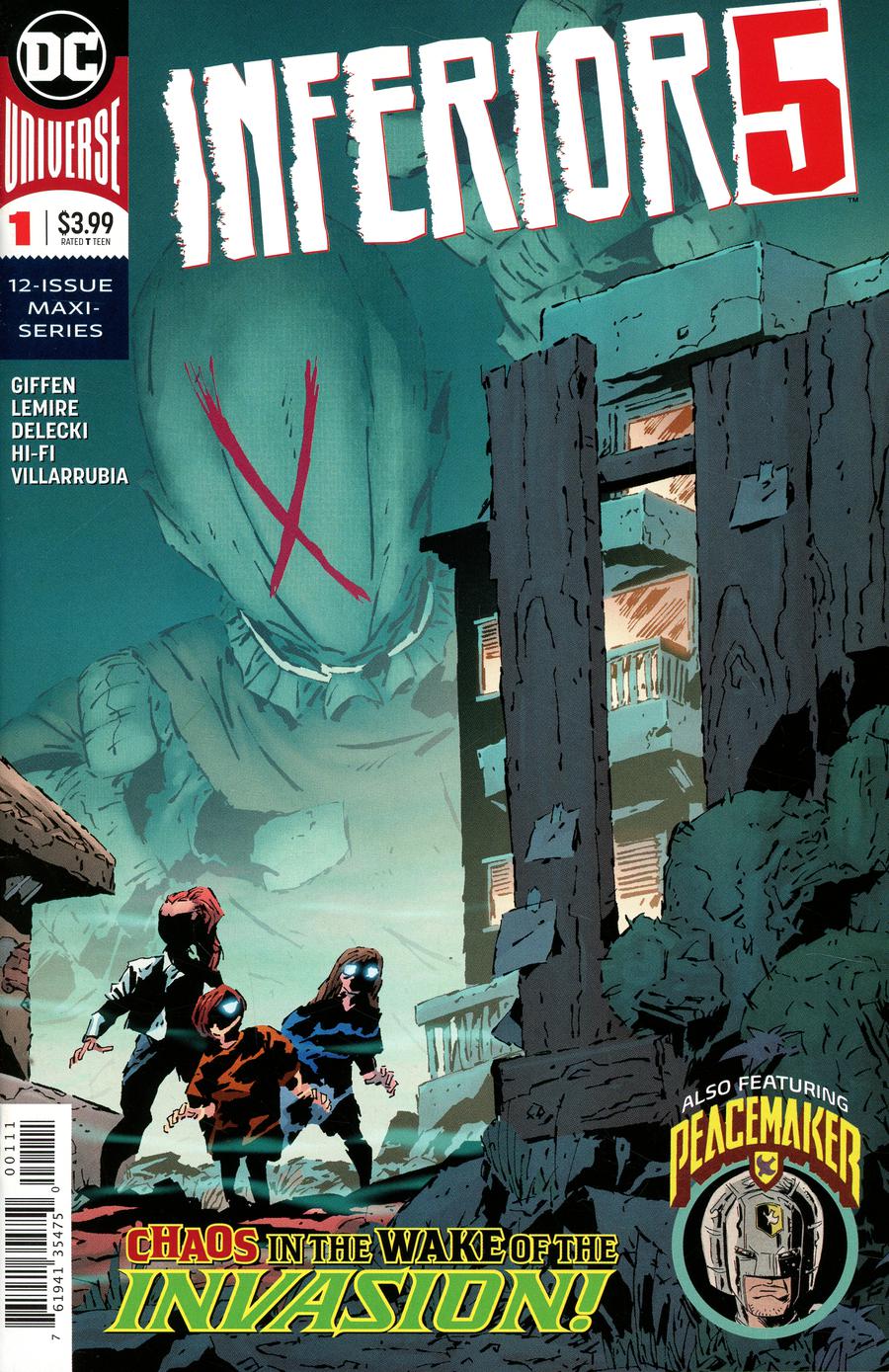 Inferior Five Vol 2 #1 Cover A Regular Keith Giffen & Michelle Delecki Cover