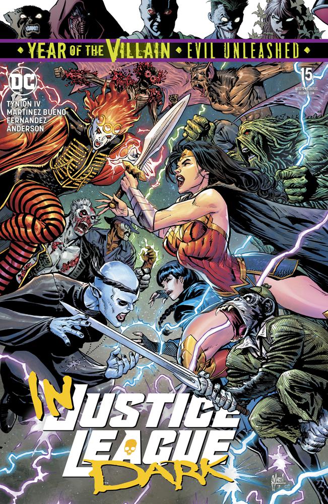 Justice League Dark Vol 2 #15 Cover A Regular Guillem March Cover (Year Of The Villain Evil Unleashed Tie-In)