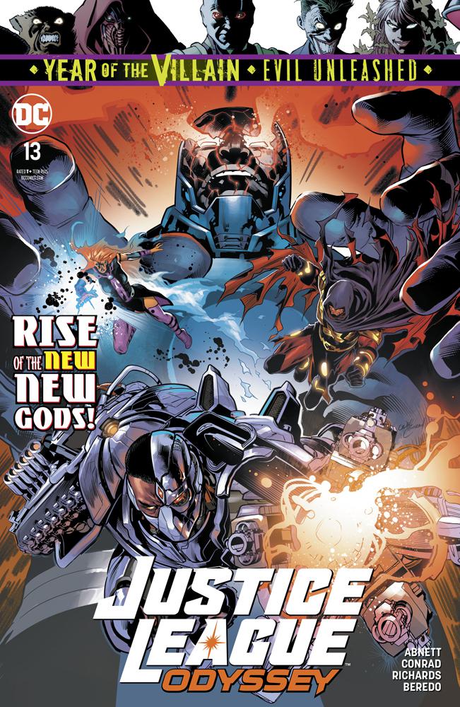 Justice League Odyssey #13 Cover A Regular Will Conrad Cover (Year Of The Villain Evil Unleashed Tie-In)