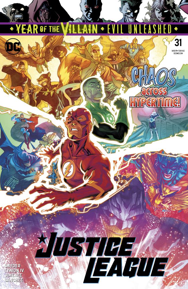 Justice League Vol 4 #31 Cover A Regular Francis Manapul Cover (Year Of The Villain Evil Unleashed Tie-In)