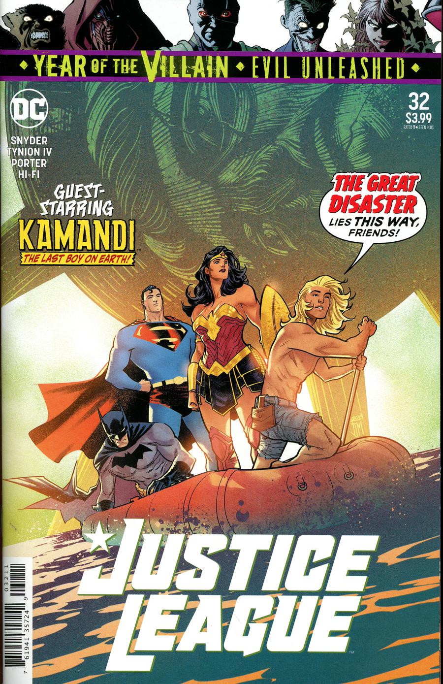 Justice League Vol 4 #32 Cover A Regular Francis Manapul Cover