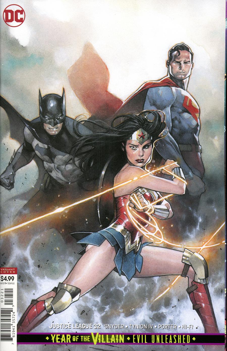 Justice League Vol 4 #32 Cover B Variant Olivier Coipel Card Stock Cover
