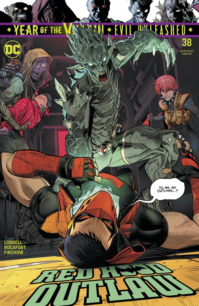 Red Hood Outlaw #38 Cover A Regular Dan Mora Cover (Year Of The Villain Evil Unleashed Tie-In)