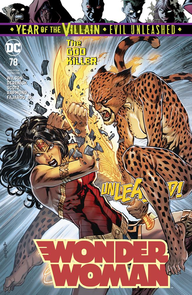 Wonder Woman Vol 5 #78 Cover A Regular Jesus Merino Cover (Year Of The Villain Evil Unleashed Tie-In)