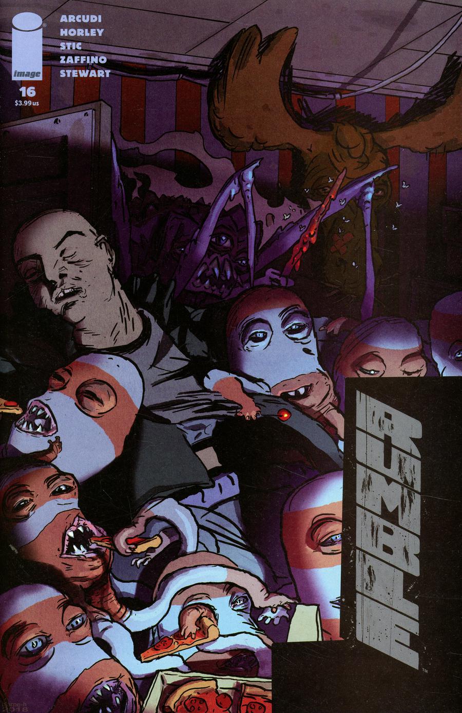 Rumble Vol 2 #16 Cover D Variant Bjarne Hansen Cover