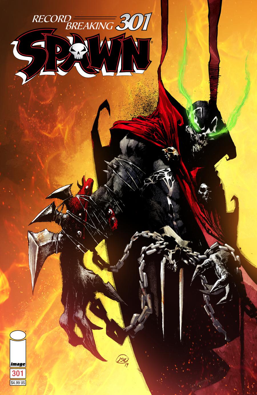 Spawn #301 Cover D Variant Jason Shawn Alexander Cover