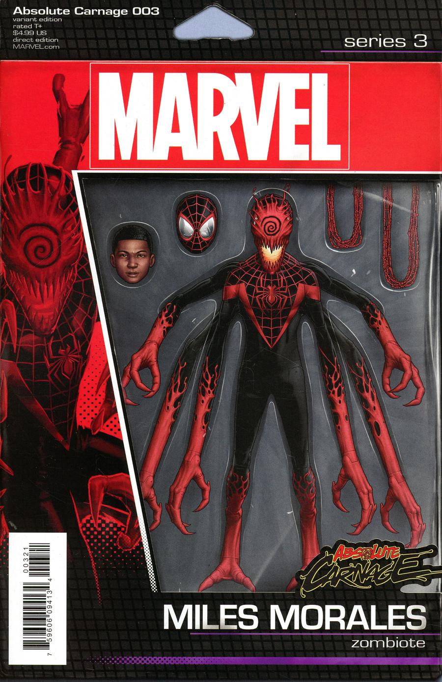 Absolute Carnage #3 Cover B Variant John Tyler Christopher Action Figure Cover