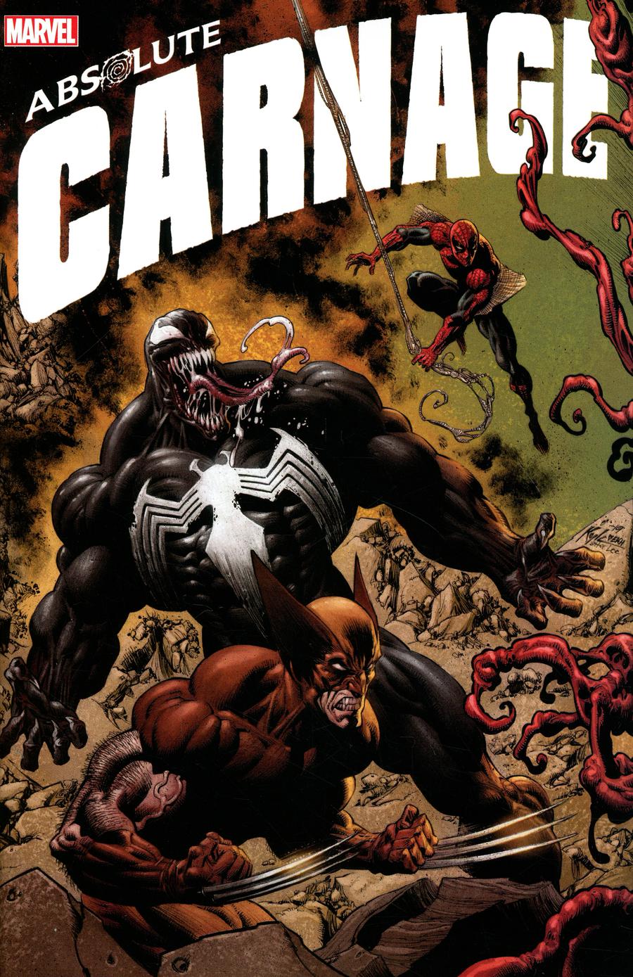Absolute Carnage #3 Cover D Variant Kyle Hotz Connecting Cover