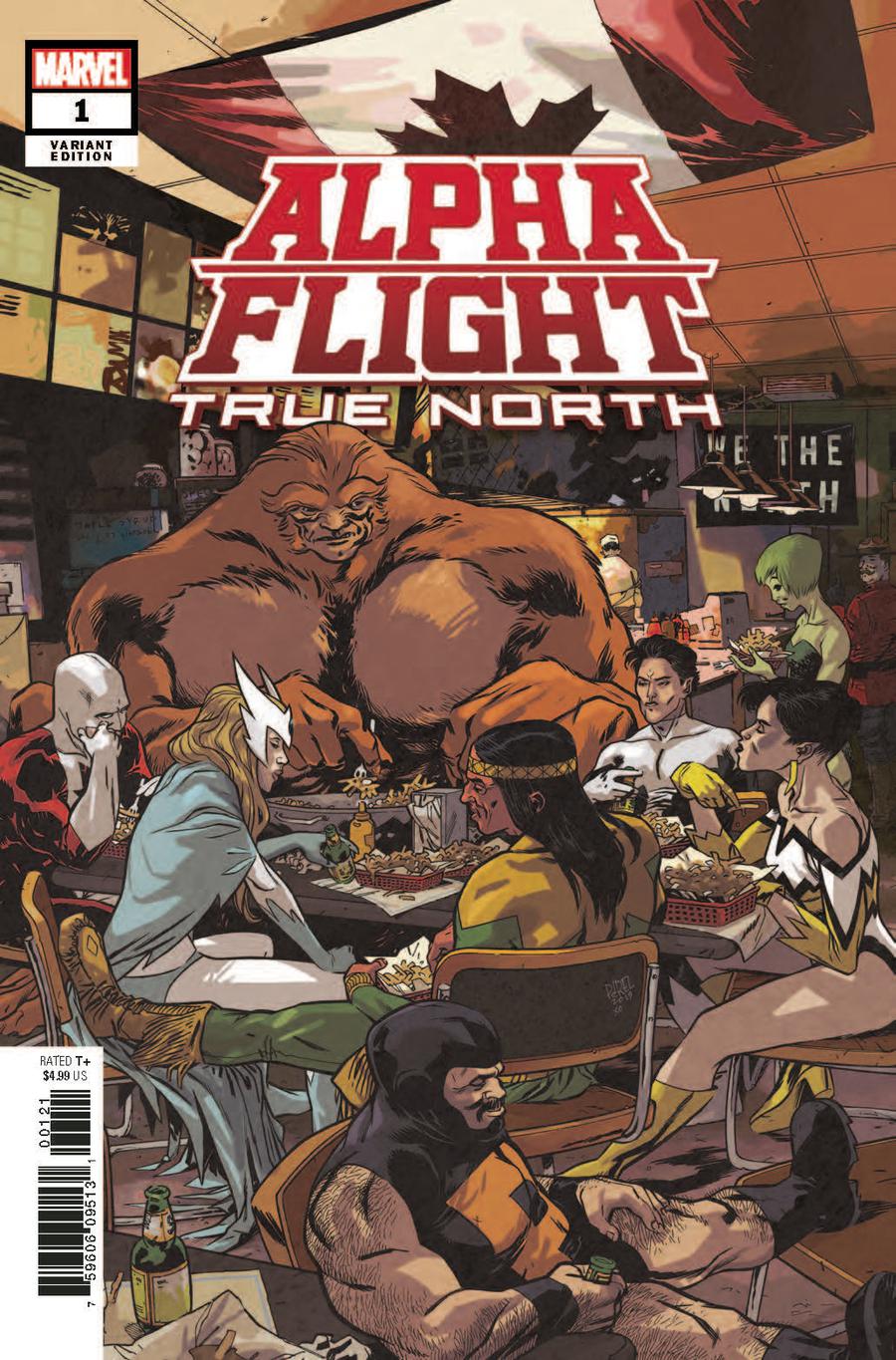 Alpha Flight True North #1 Cover B Variant Ramon Perez Cover