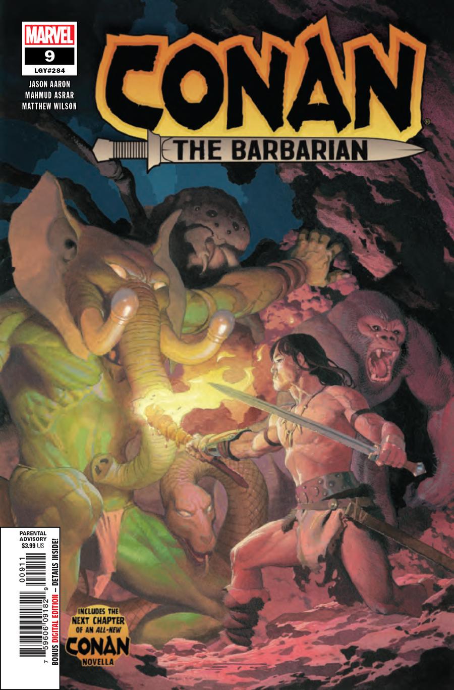 Conan The Barbarian Vol 4 #9 Cover A 1st Ptg Regular Esad Ribic Cover
