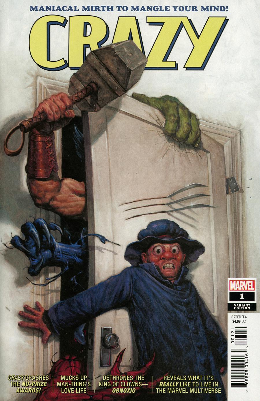 Crazy One Shot Cover B Variant EM Gist Cover