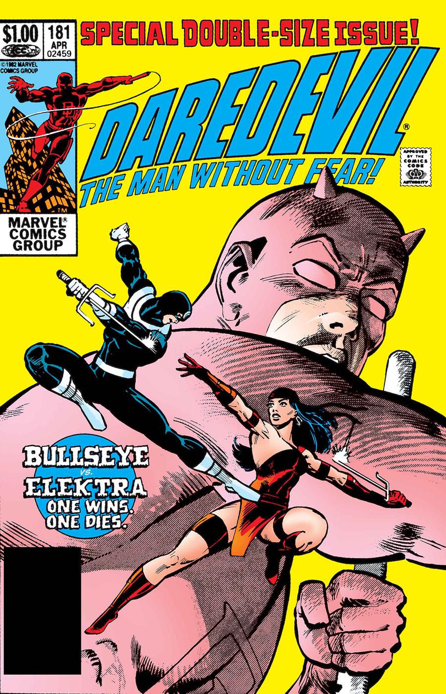 Daredevil #181 Cover B Facsimile Edition