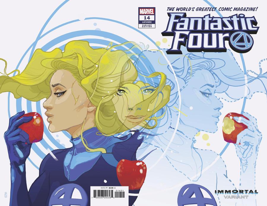 Fantastic Four Vol 6 #14 Cover E Variant Christian Ward Invisible Woman Immortal Wraparound Cover