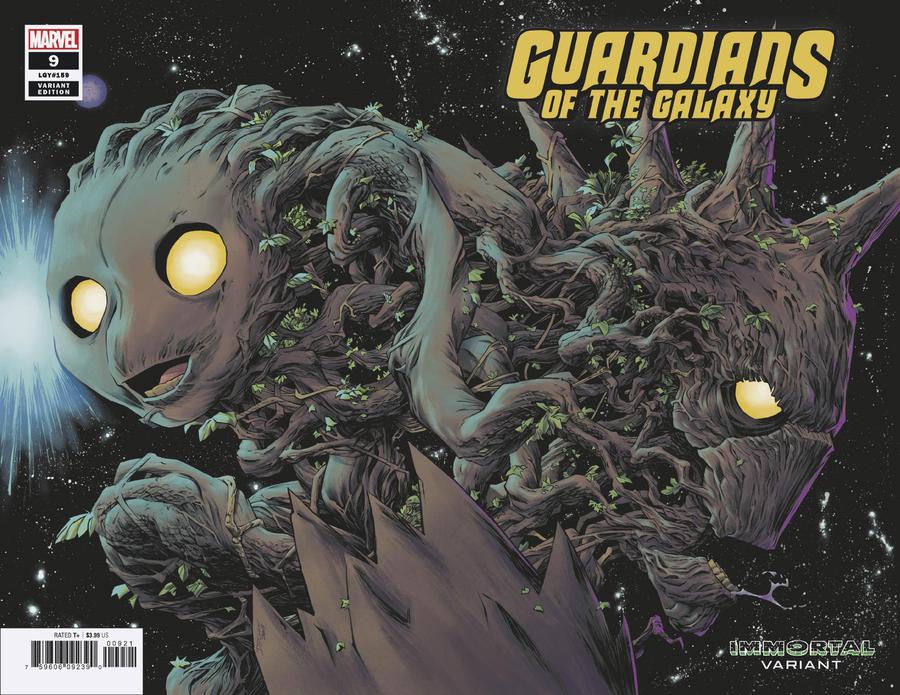 Guardians Of The Galaxy Vol 5 #9 Cover B Variant Declan Shalvey Immortal Wraparound Cover