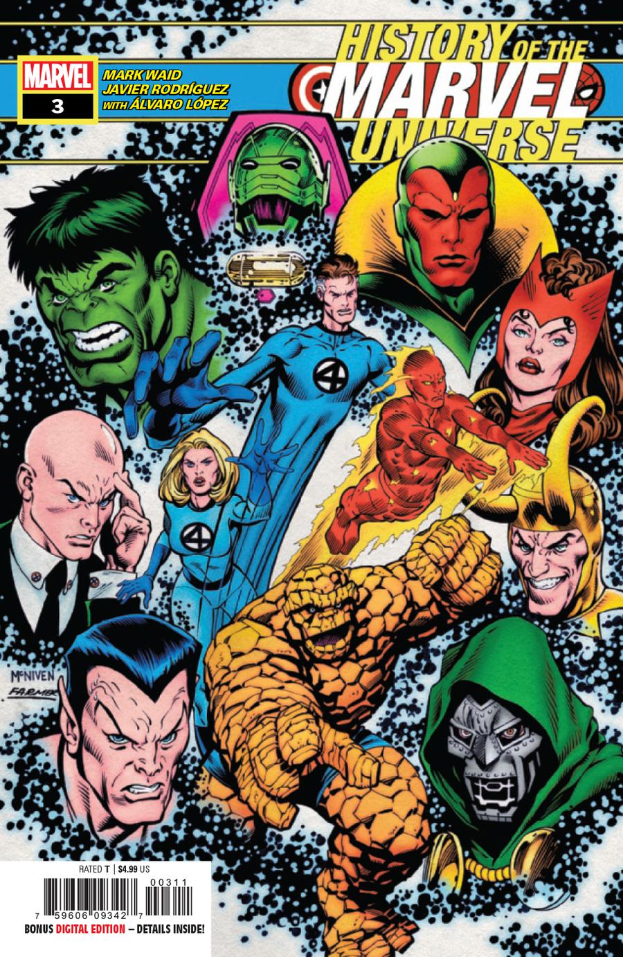 History Of The Marvel Universe #3 Cover A Regular Steve McNiven Cover