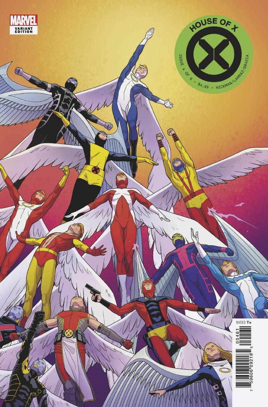 House Of X #4 Cover E Variant Juan Cabal Character Decades Cover