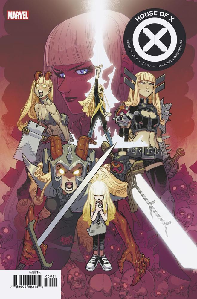 House Of X #5 Cover E Variant David LaFuente Character Decades Cover