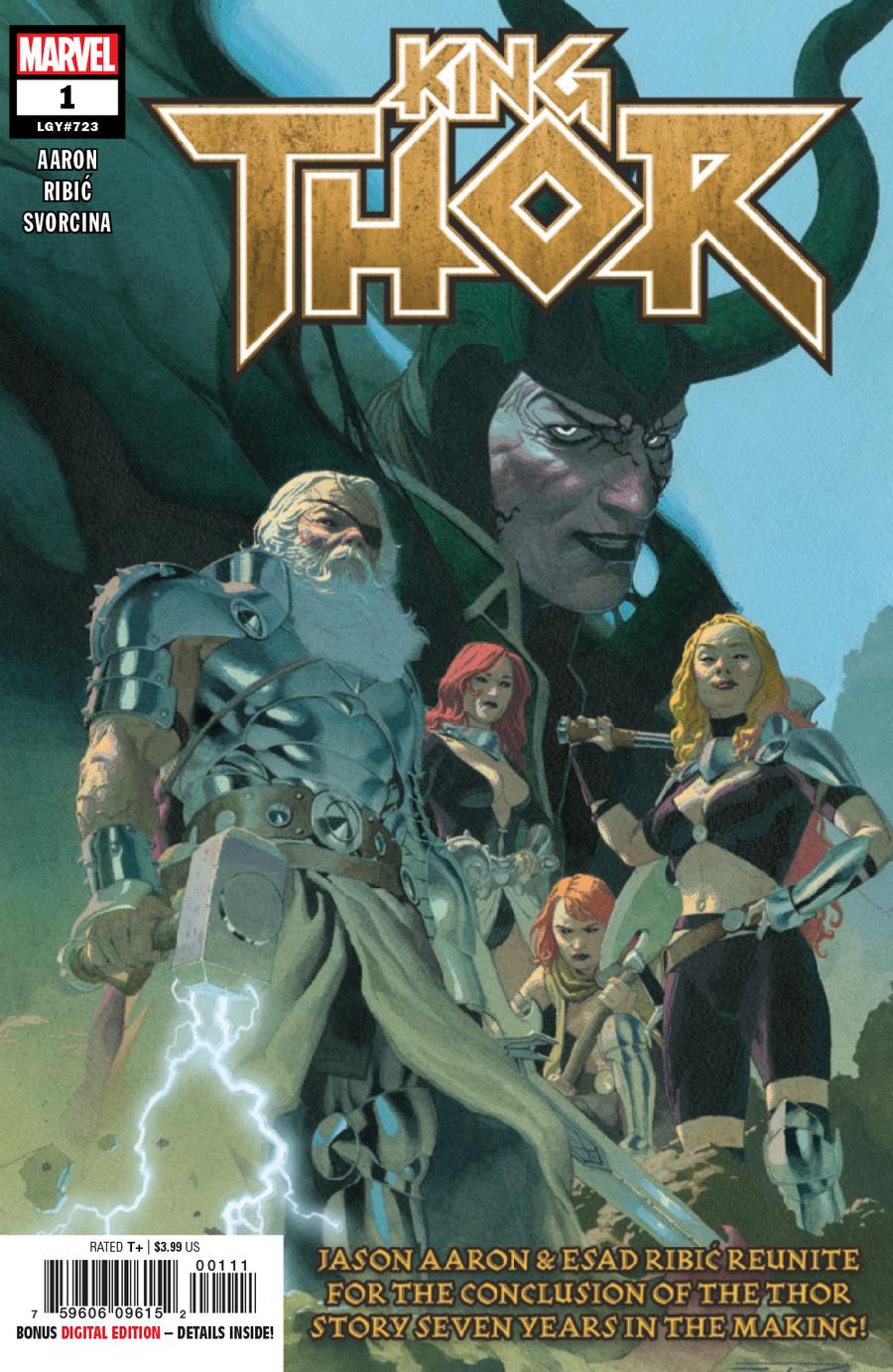 King Thor #1 Cover A 1st Ptg Regular Esad Ribic Cover