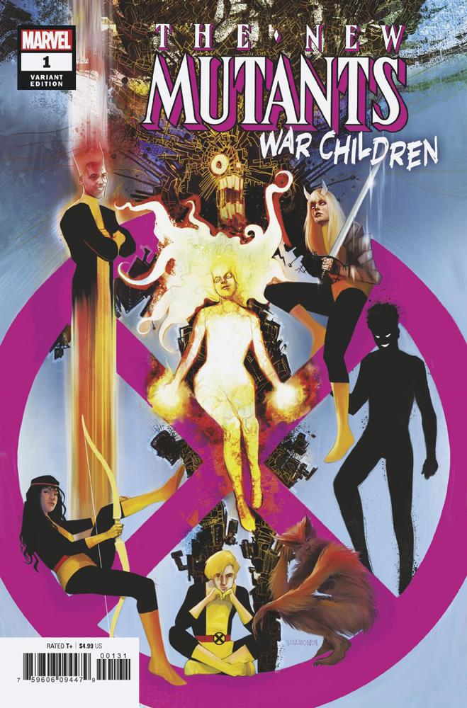 New Mutants War Children #1 Cover C Variant Martin Simmonds Cover