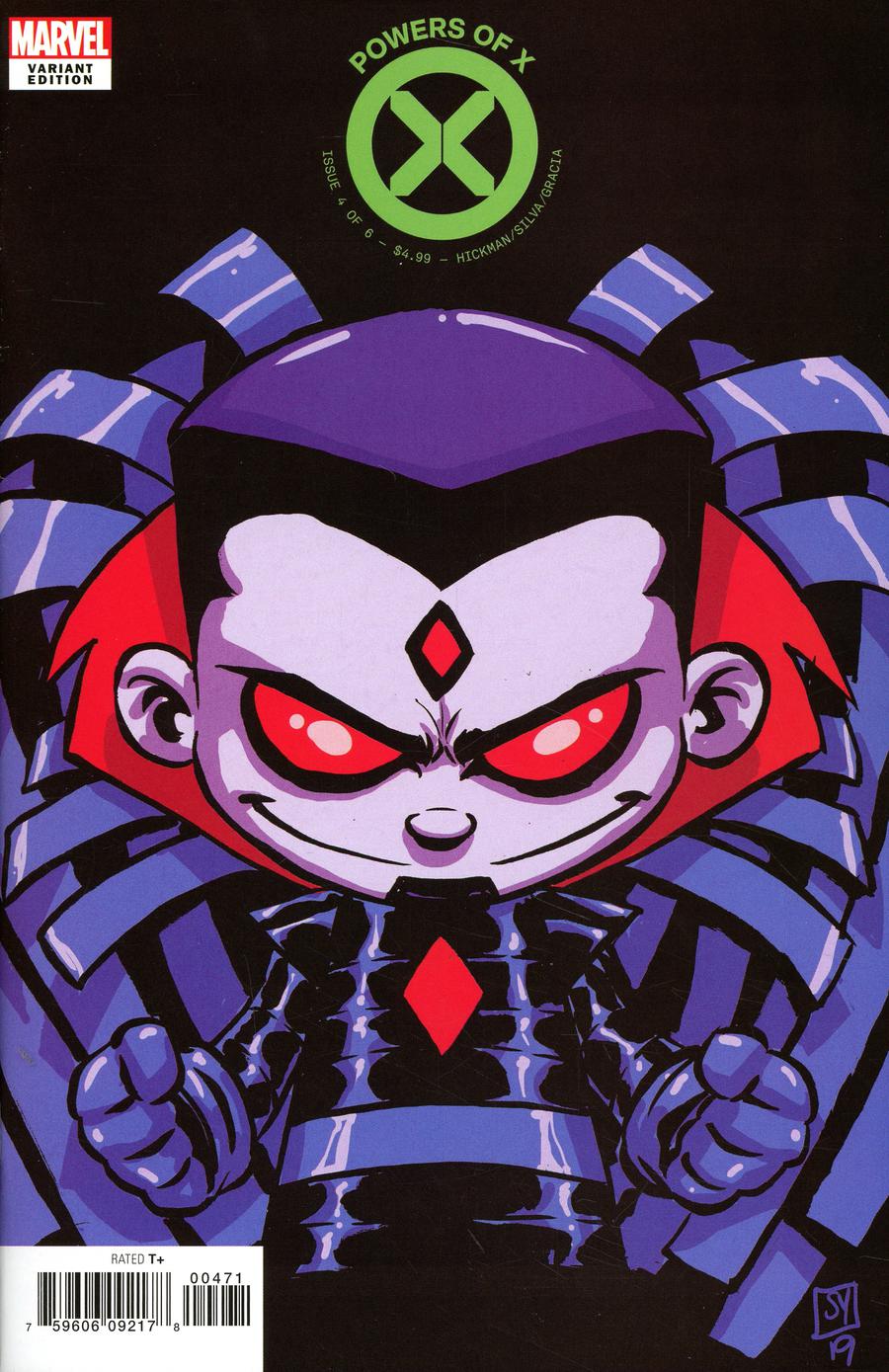 Powers Of X #4 Cover F Variant Skottie Young Cover
