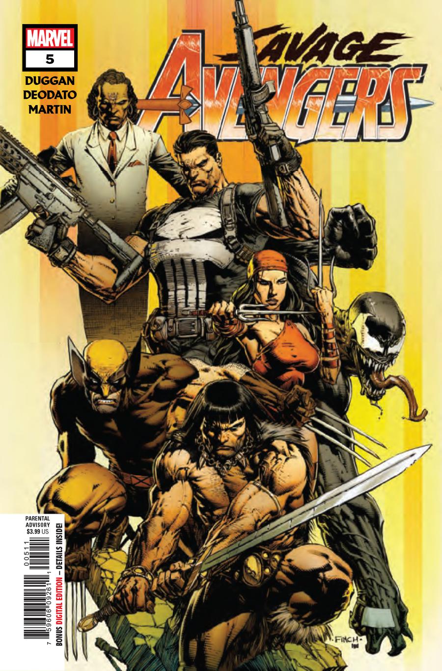 Savage Avengers #5 Cover A 1st Ptg Regular David Finch Cover