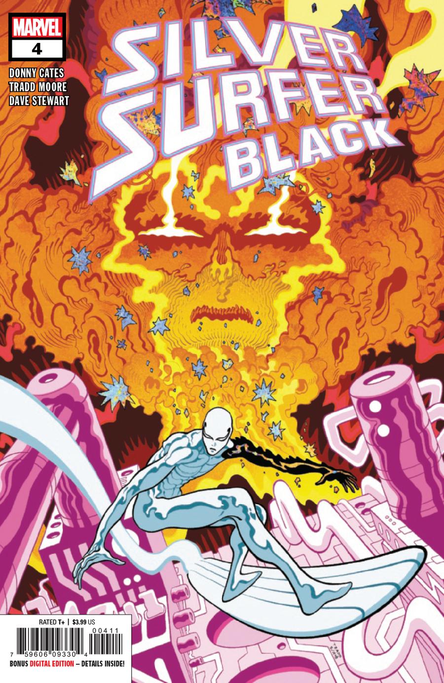 Silver Surfer Black #4 Cover A 1st Ptg Regular Tradd Moore Cover