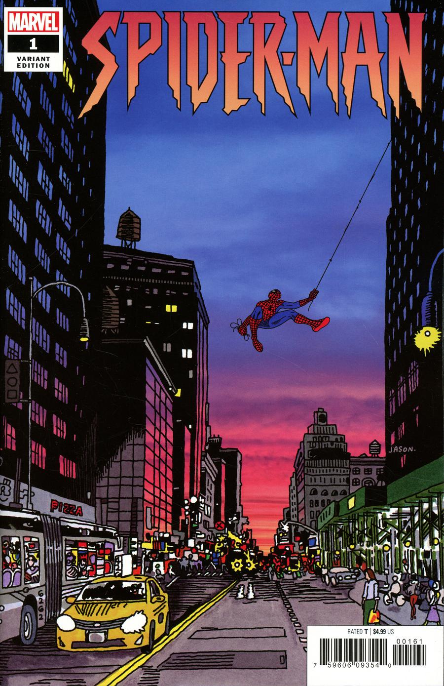 Spider-Man Vol 3 #1 Cover C Variant Jason Polan Cover