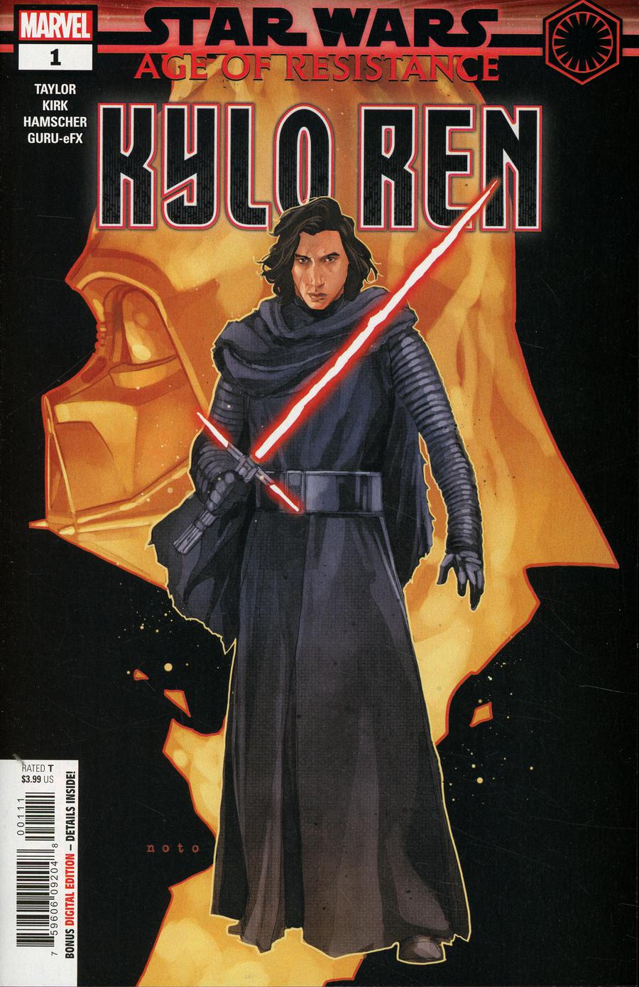 Star Wars Age Of Resistance Kylo Ren #1 Cover A Regular Phil Noto Cover
