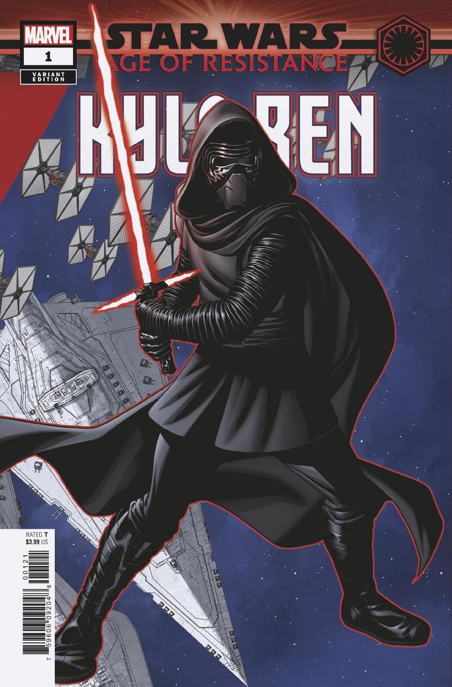 Star Wars Age Of Resistance Kylo Ren #1 Cover B Variant Mike McKone Puzzle Piece Cover