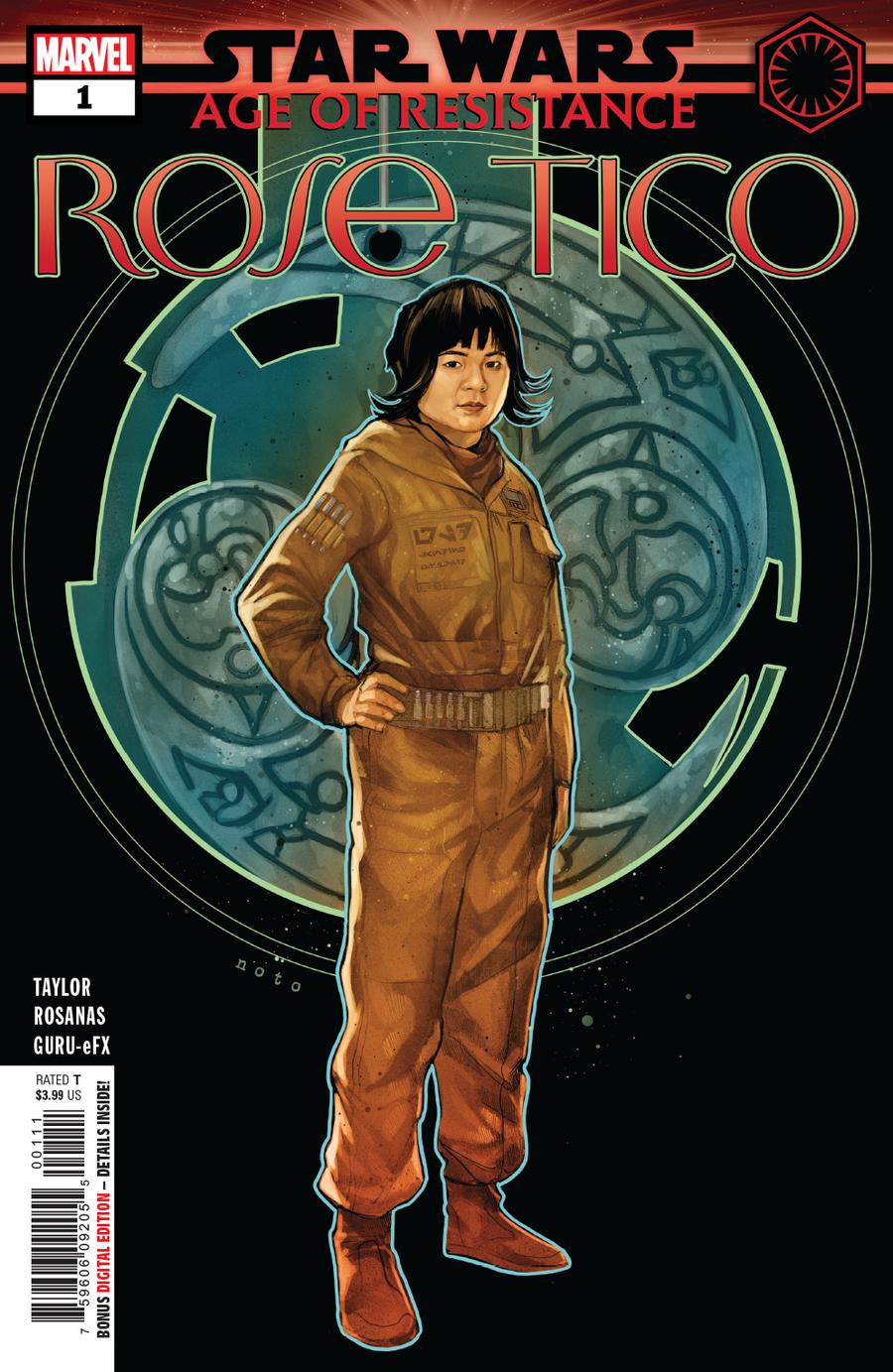 Star Wars Age Of Resistance Rose Tico #1 Cover A Regular Phil Noto Cover