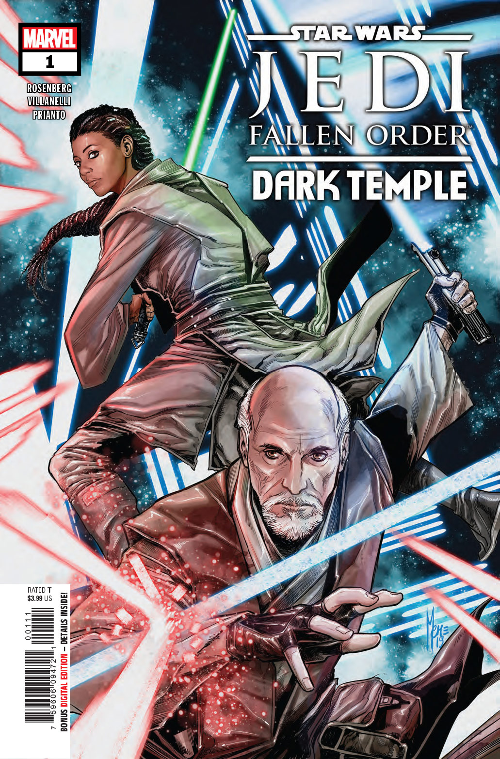 Star Wars Jedi Fallen Order Dark Temple #1 Cover A Regular Marco Checchetto Cover