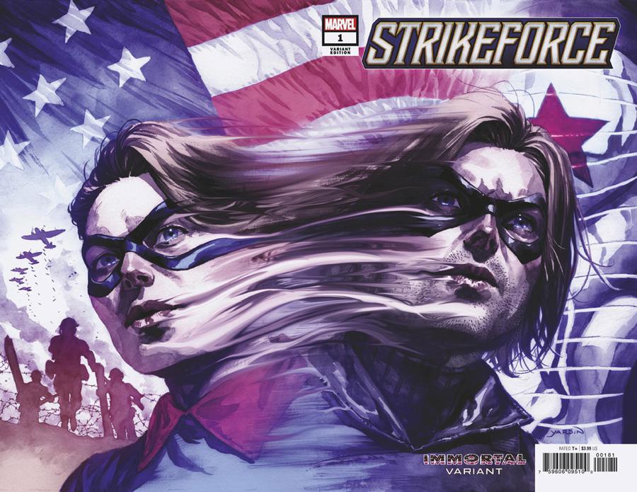 Strikeforce #1 Cover D Variant David Yardin Immortal Wraparound Cover