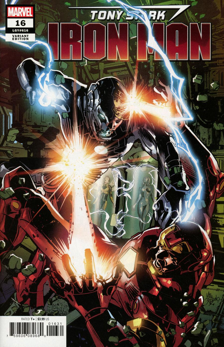 Tony Stark Iron Man #16 Cover C Variant Mike Deodato Jr Cover