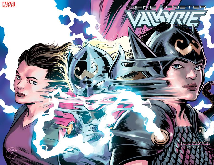 Valkyrie Jane Foster #3 Cover B Variant David Lopez Immortal Wraparound Cover