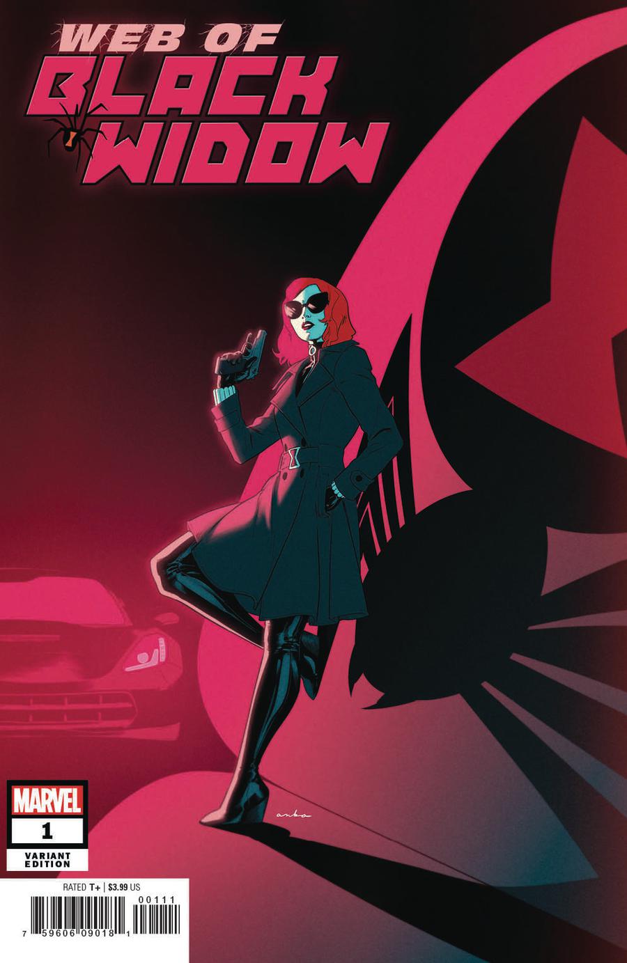 Web Of Black Widow #1 Cover B Variant Kris Anka Cover