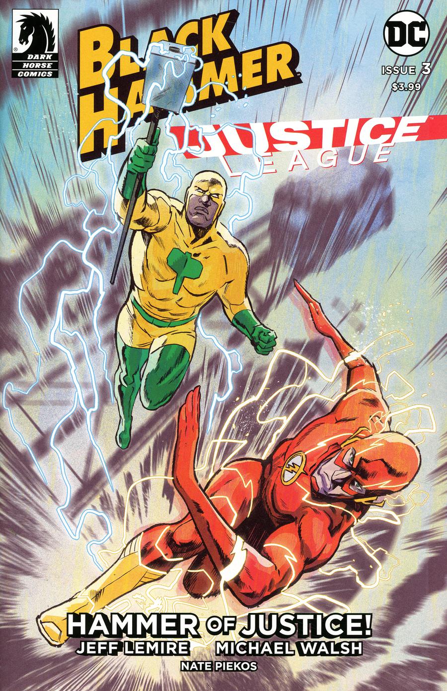 Black Hammer Justice League Hammer Of Justice #3 Cover A Regular Michael Walsh Cover