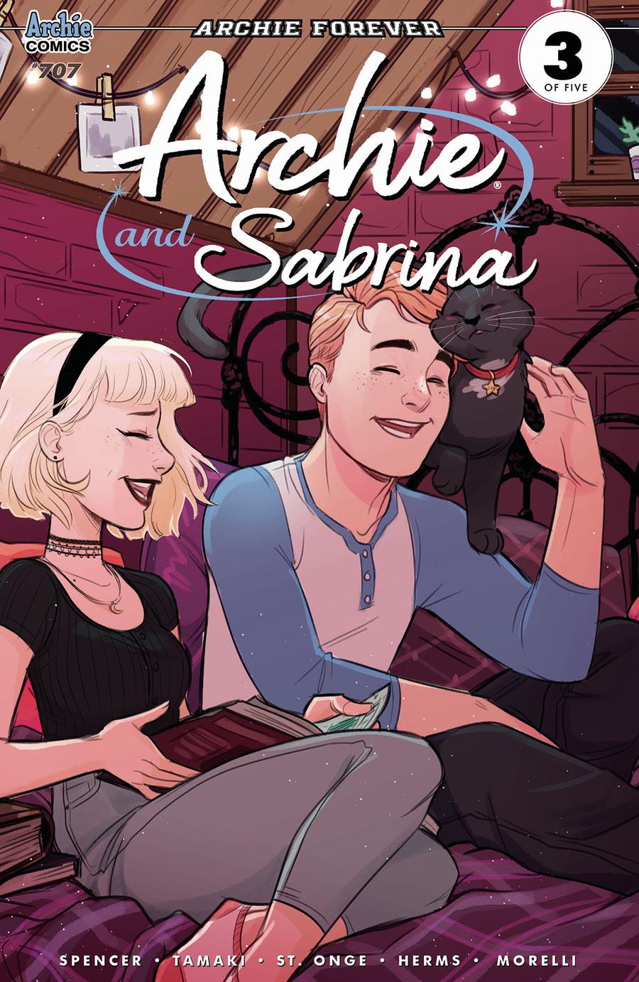 Archie Vol 2 #707 Archie And Sabrina Part 3 Cover A Regular Jenn St Onge Cover