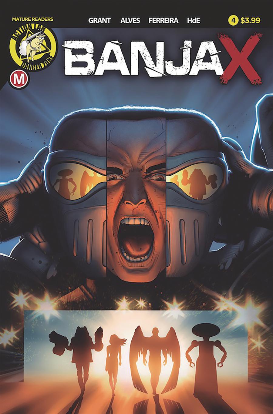 Banjax #4 Cover A Regular Fabio Alves Cover