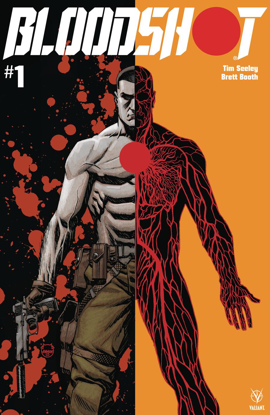 Bloodshot Vol 4 #1 Cover B Variant Dave Johnson Cover