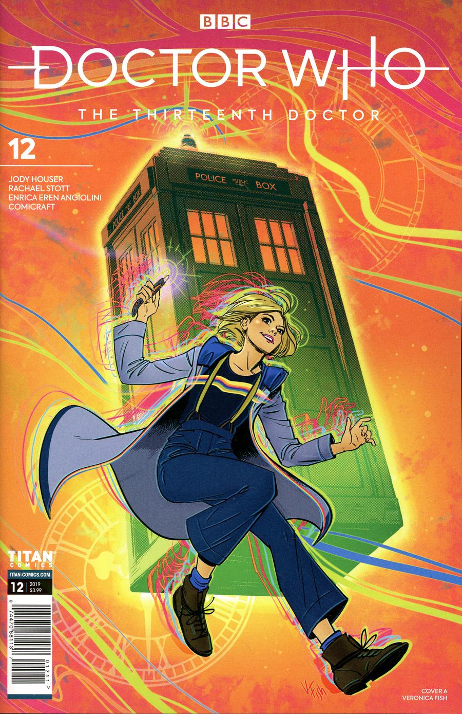 Doctor Who 13th Doctor #12 Cover A Regular Veronica Fish Cover