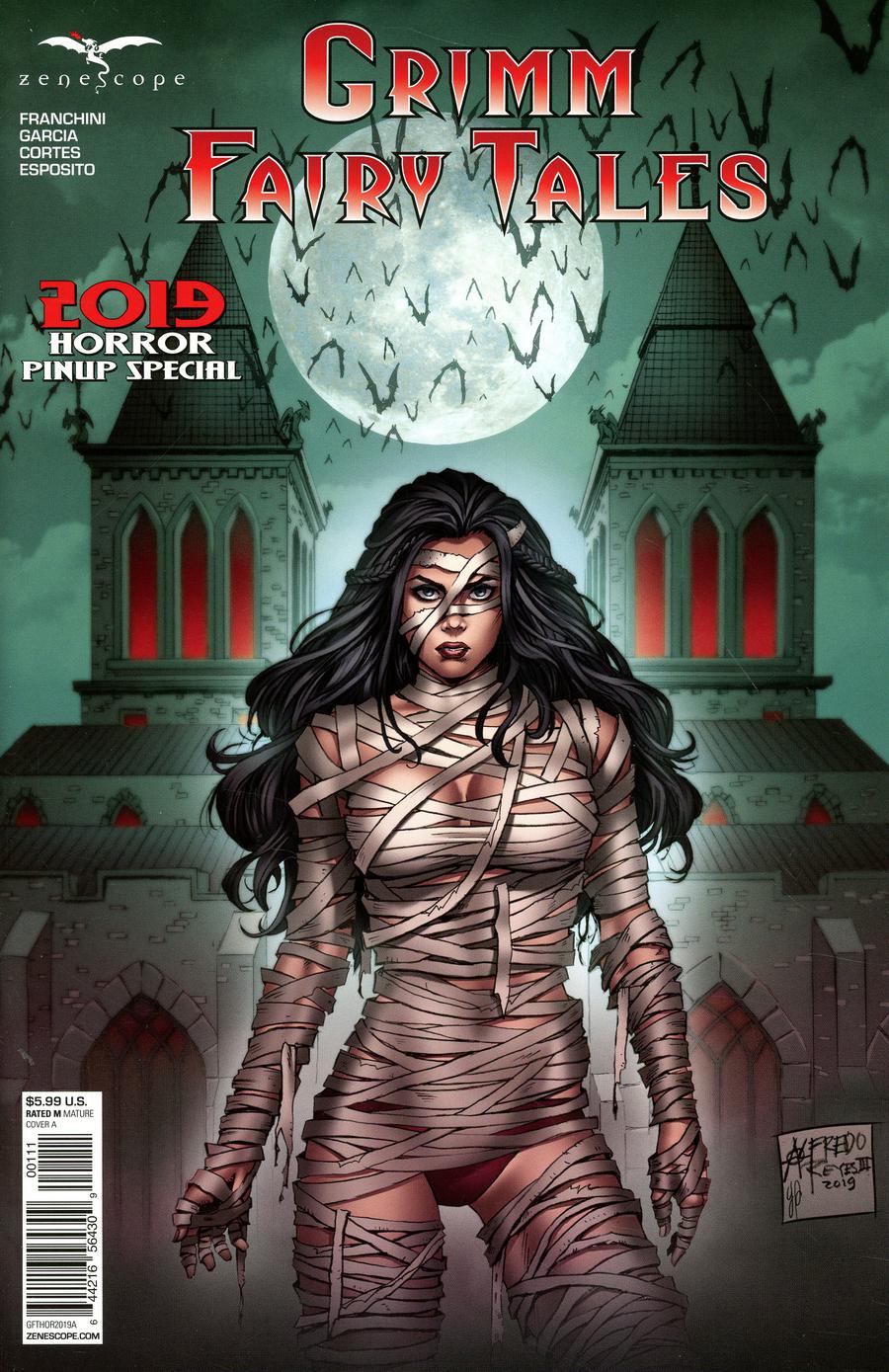 Grimm Fairy Tales Presents Horror Pinup Special 2019 One Shot Cover A Alfredo Reyes