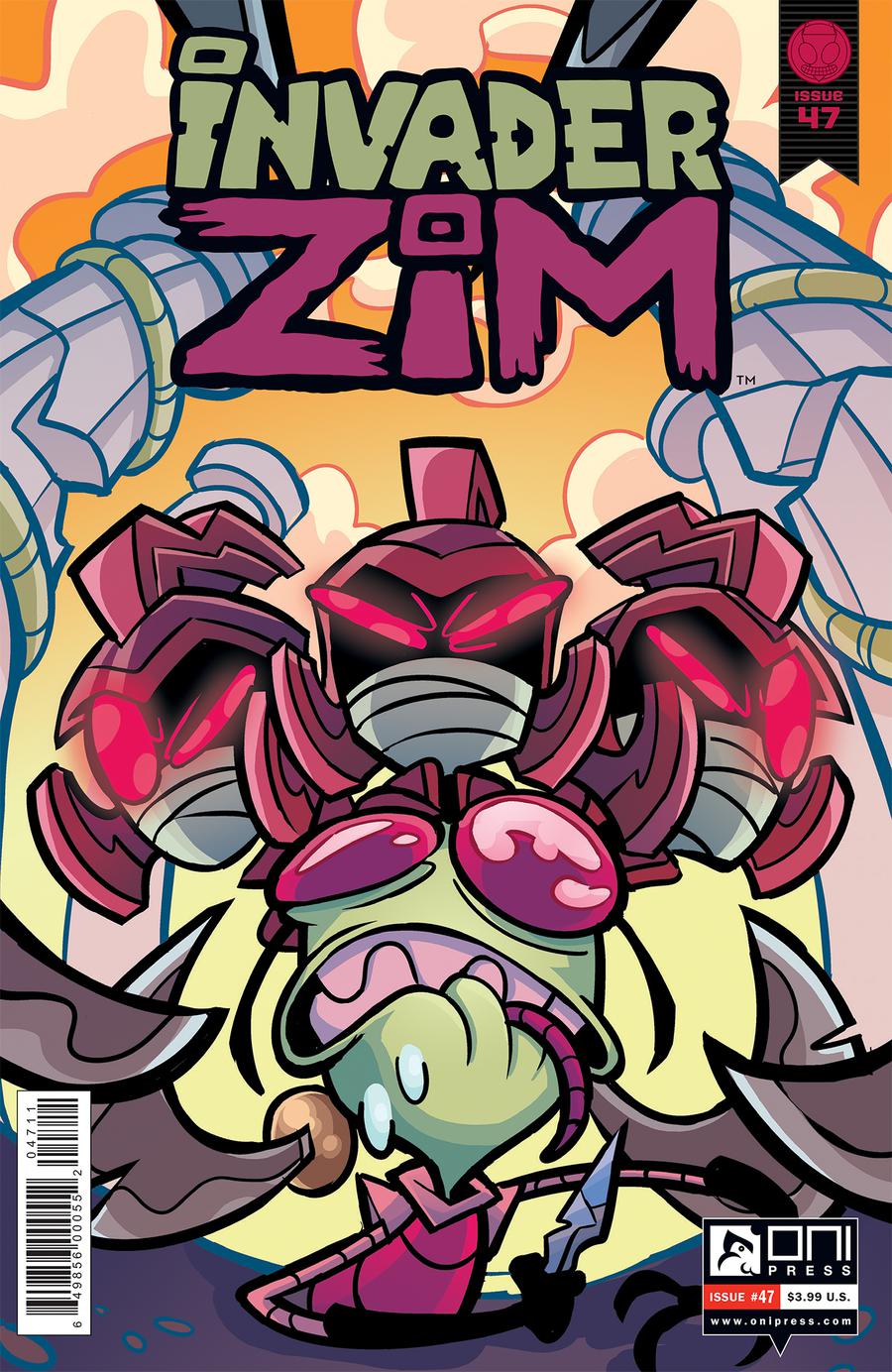 Invader Zim #47 Cover A Regular Maddie C & Fred C Stresing Cover